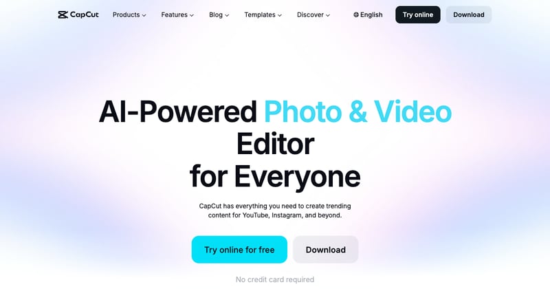 CapCut Pro AI Clipper and template library for fast social content creation
